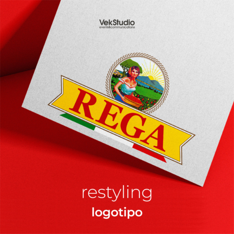 Graphic restyling of the AGRICONSERVE REGA brand