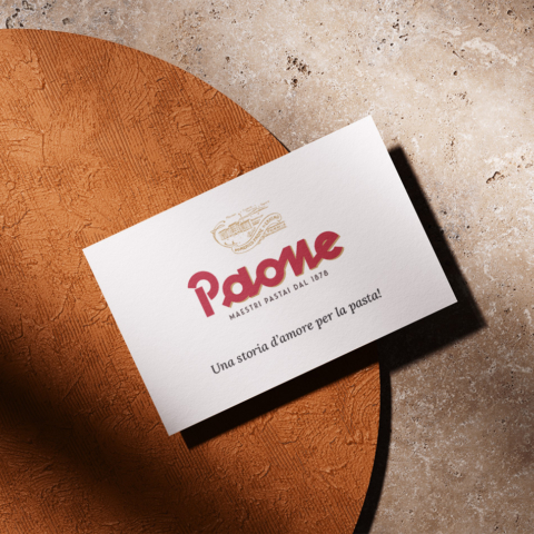 vek studio branding pasta paone